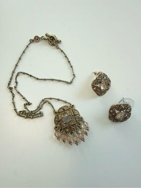 Elegant Necklace and Earring Set